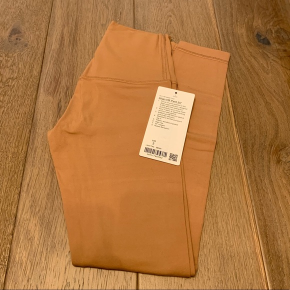 Lululemon Saddle Brown Align Pant 25” size 2 - Picture 1 of 4